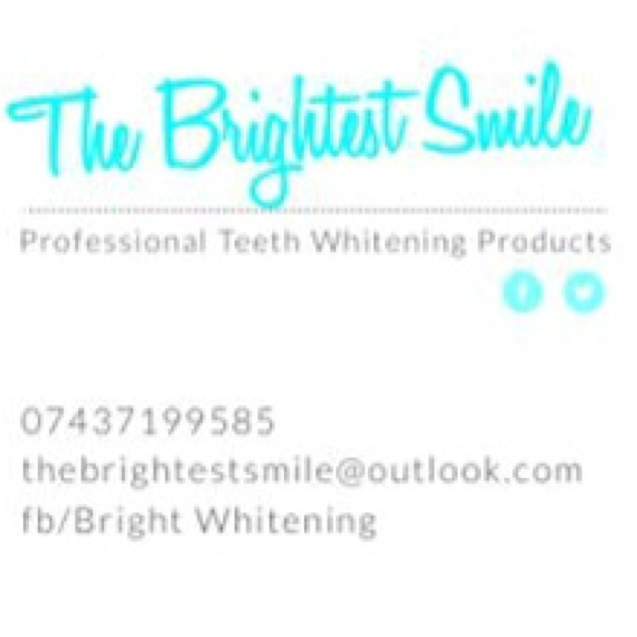 selling professional teeth whitening products at affordable prices. email: thebrightestsmile@outlook.com for details!