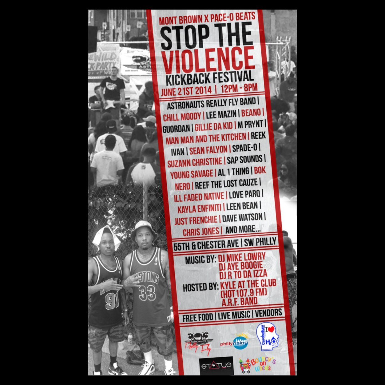 Kickback215's profile picture. Stop The Violence Kickback Block Party 6-21-14 #STVKBP2014SWP | contact e-mail - Kickback215@gmail.com