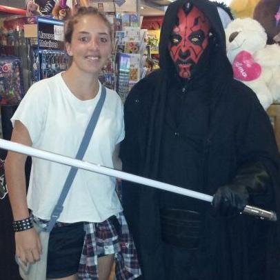 Estomago lleno, corazón contento :) The Dark Side of the Force.