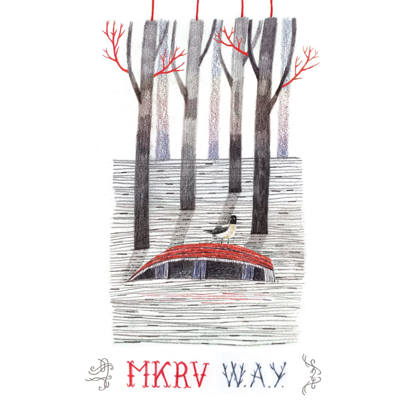 Duo from Moscow, Russia utilizing minimalist arrangements supported by creative melodies. MKRV’s CD W.A.Y. will be released worldwide August 26th, 2014
