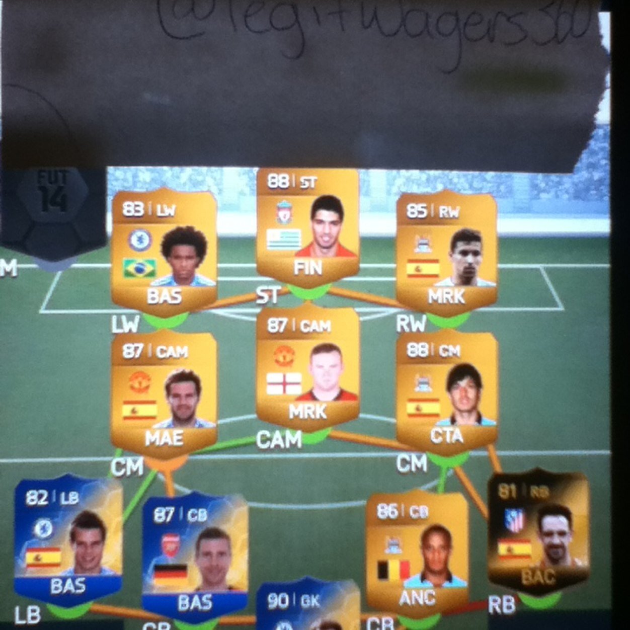 Legit wagers! 4 rules only : 1. No sweaty goals 2. No kick off glitch 3. You must pay up if you lose 4. No time wasting