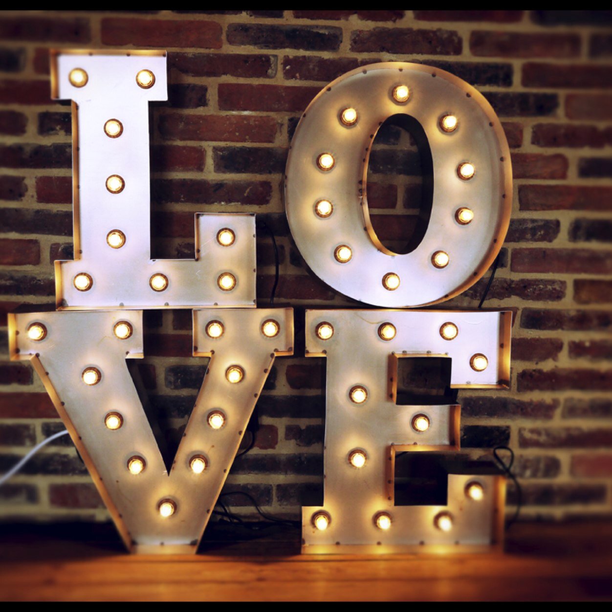 Movie marquee letter lights! Vintage style and industrially inspired. Weve launched on http://t.co/doDprat59J. £100 per letter. 18 inches tall. Awesome!