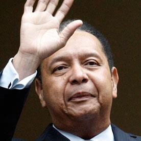 I'm the former president of Haiti