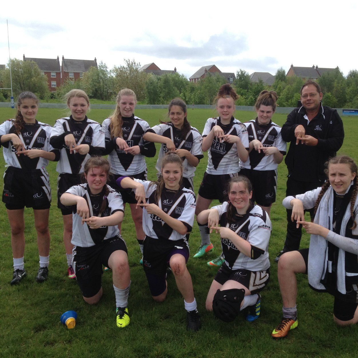 Girls rugby league team. Ages 8-16.  Moorfield sport and social club. Tuesday 6-7.