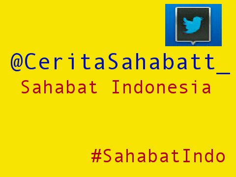 Hanya untuk mengisi kekosongan sahabat. Akun iseng yang akan selalu iseng :D