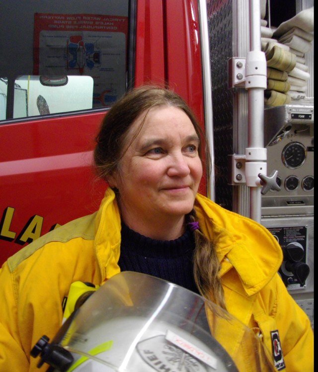 Disseminating news for the Thetis Island Volunteer Fire Dept.