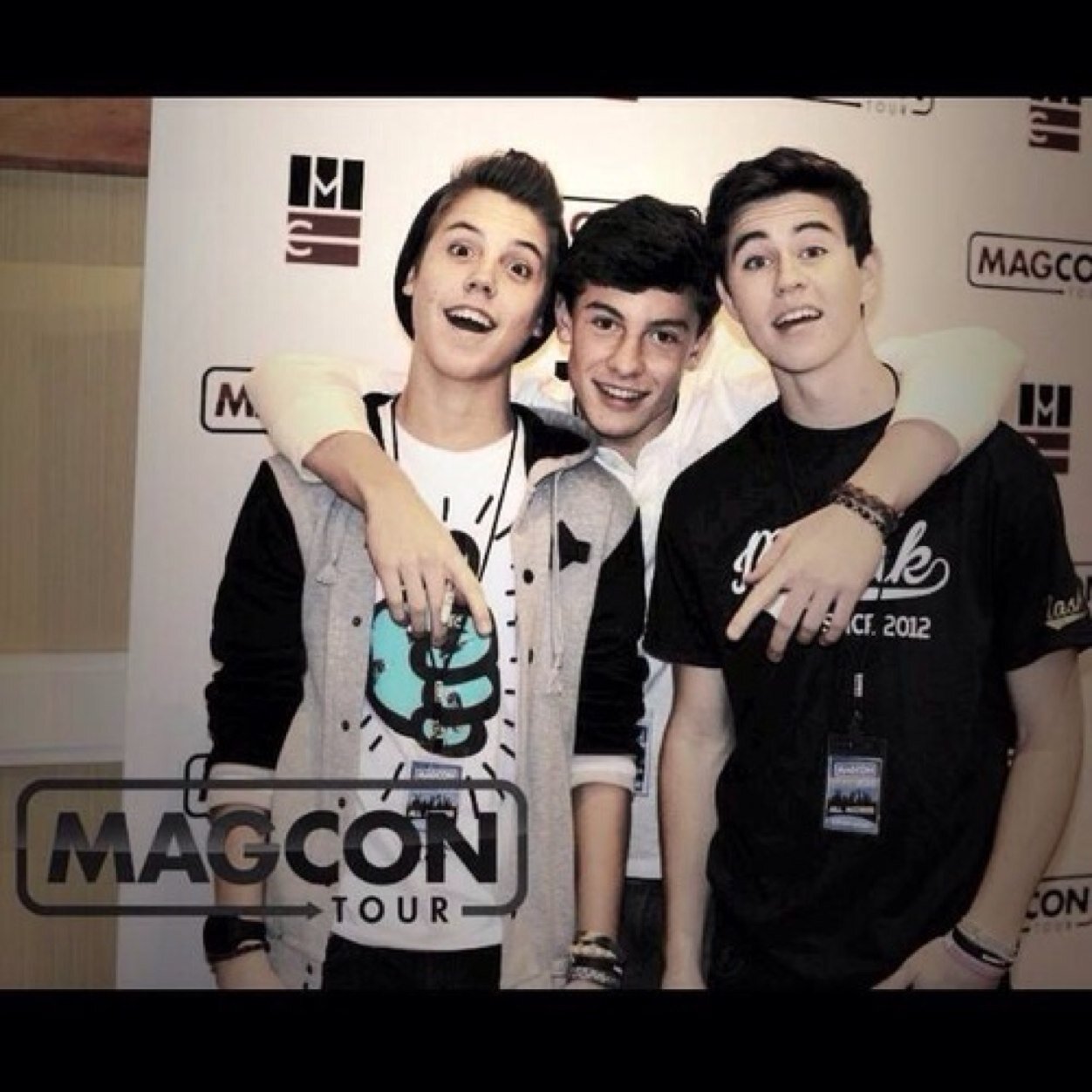 Magcon boys❤️ 1/9 #puma volleyball  is life:) # jox