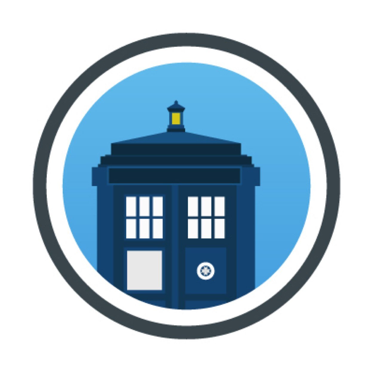 I'm the TARDIS, that big blue box that takes the Doctor anywhere in time and space. I stole him and we ran away together. Yes, I'm bigger on the inside.