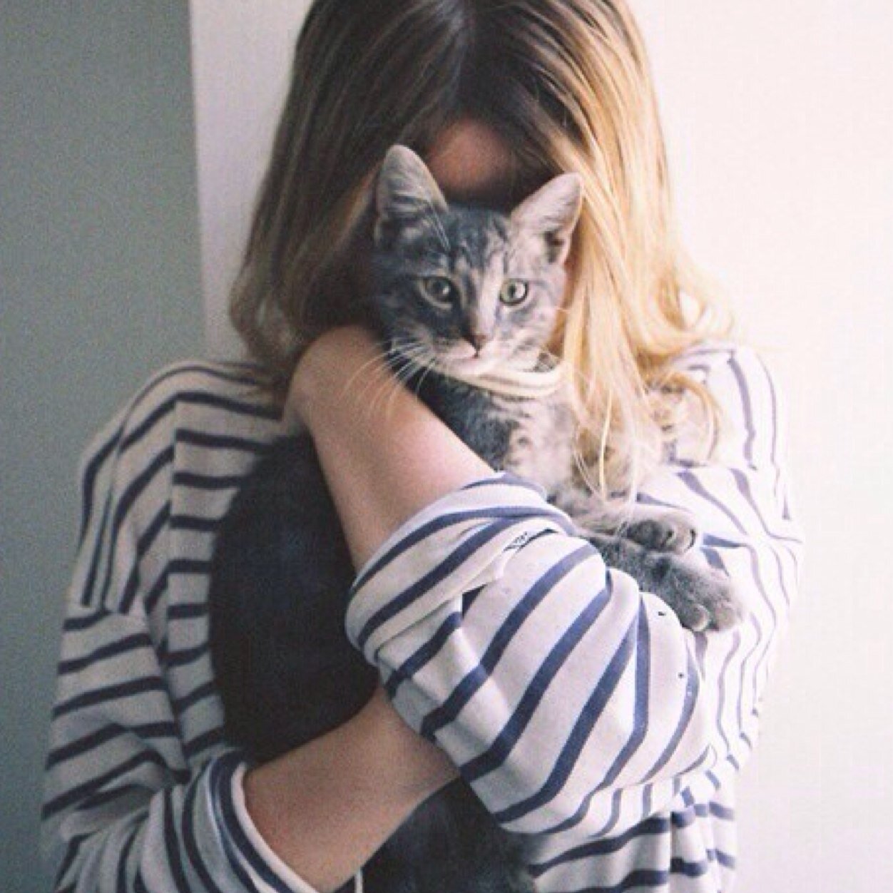♡ She's nothing much more than a ball of fur with two big round eyes of yellow, but she sure does make me happy ♡