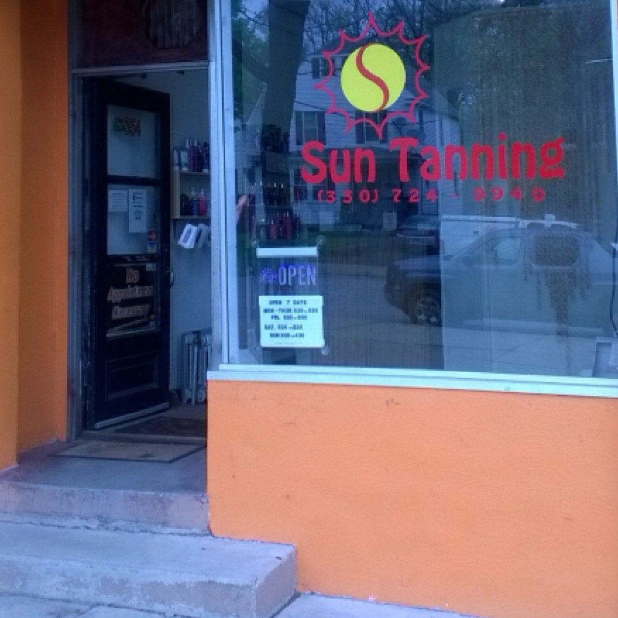 Beautiful tanning salon located @ center of Firestone Park. Minutes away from University of Akron.  Great prices