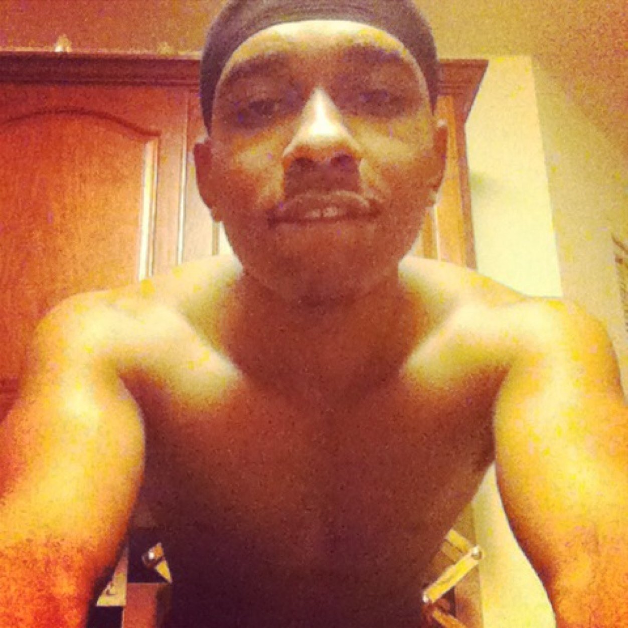 Im just a goofy , talented young man just cooling it