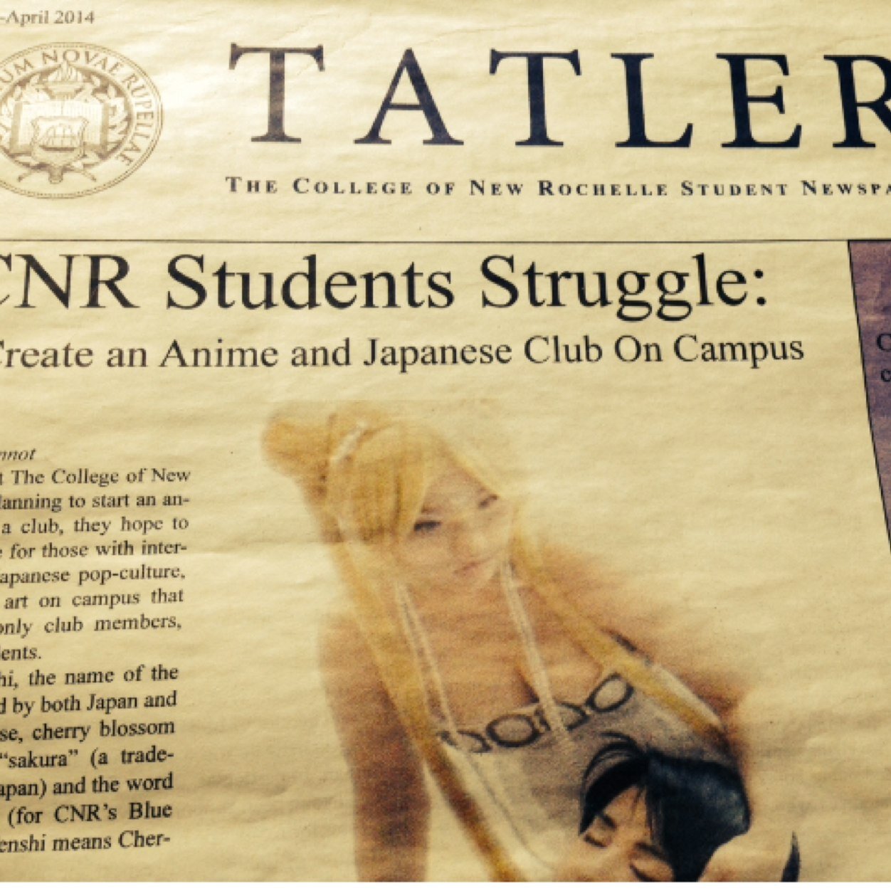 CNRTatler's profile picture. The College of New Rochelle’s student-run newspaper. Serving as the voice of CNR's student body since the beginning of time.