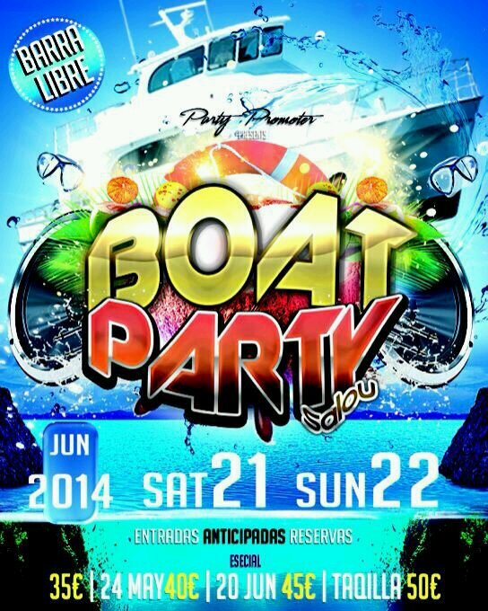 BoatPartySalou's profile picture. La Mejor Fiesta Del Verano gracias a lucky loop no os la podeis perder