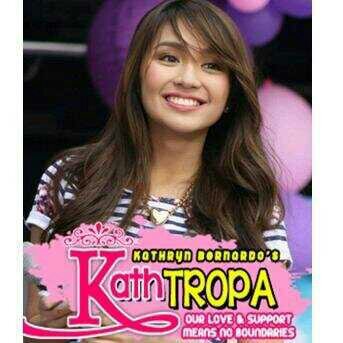 --Supporters of the reigning teen queen @bernardokath 
--Official Twitter Account of @KATHTropa Batangas Chapter
--WeloveKathrynBernardoForeverAndEver