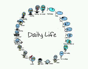 Official account of daily life.