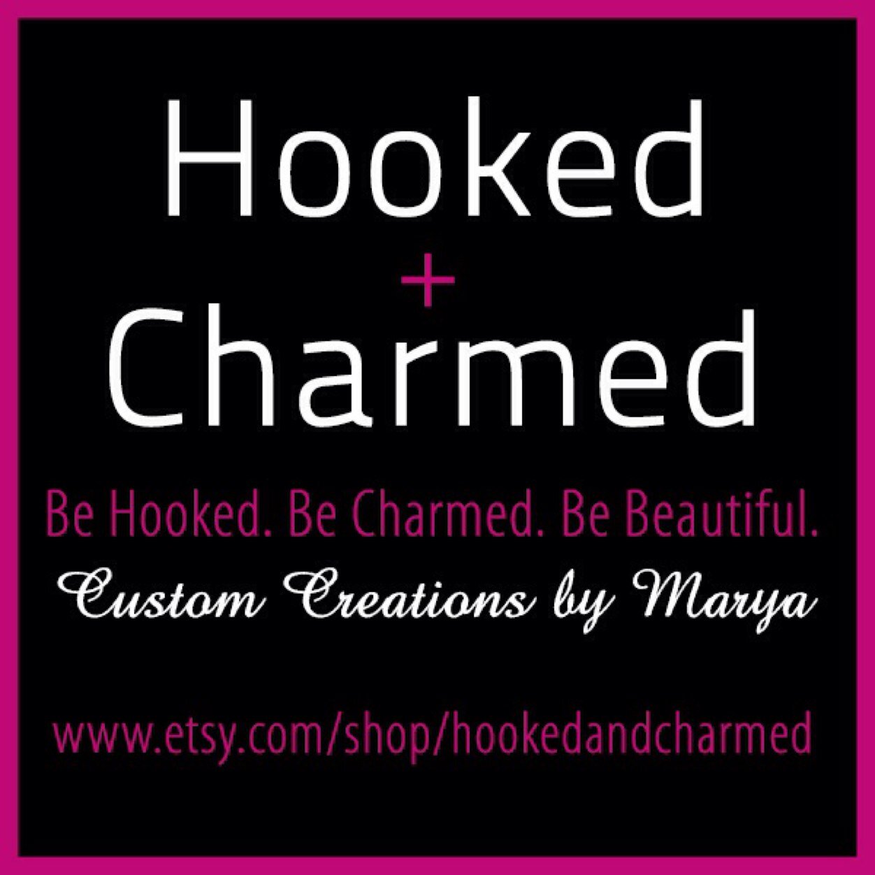 HookedCharmed's profile picture. Custom Jewelry Designed by MARYA. FACEBOOK:HookedandCharmed INSTAGRAM:HookedandCharmed