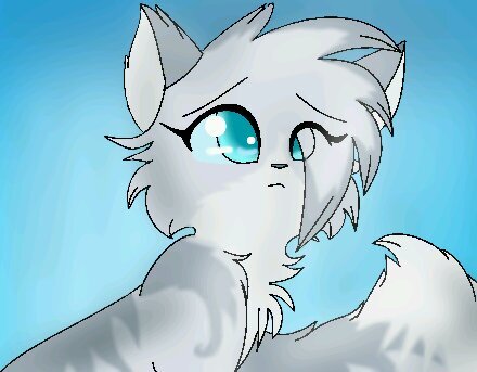 A white and silver cat. Mom & Dad: Dawnshine & Jaystar. Brother: Hawkfeather. Clan: SnowClan. Mate: None. Theme song: Pain. 14 Moons.. #Single #SheCat
