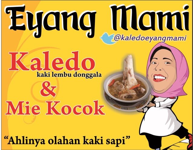 Pelopor kuliner nusantara khas Palu & Bandung di Tangerang selatan... Spesial menu Kaledo dan Mie Kocok Kang Azis :D
