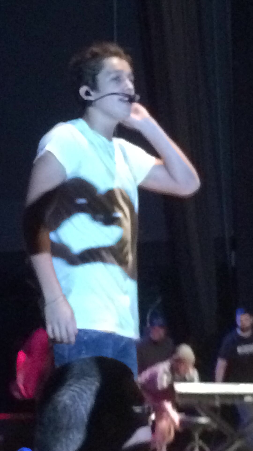 Austin Mahone is bae forever. He told me he loved me and that he liked my hair and my outfit. 8/17/13. 5/10/14