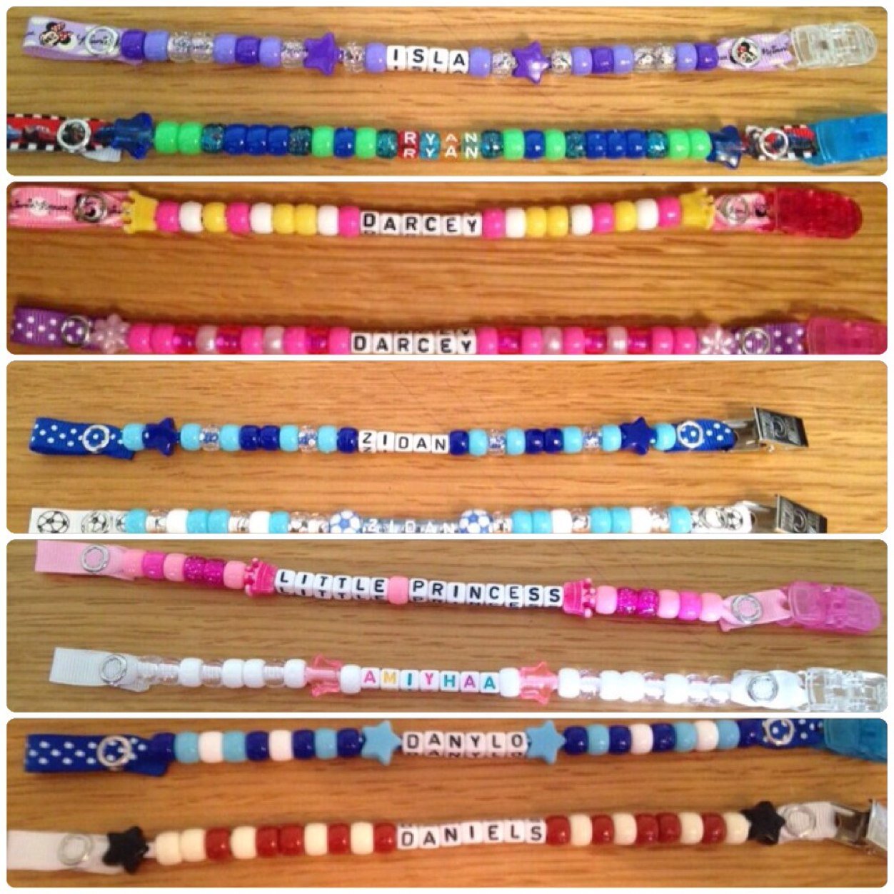 Made to order dummy clips! Add a special touch to your babys dummy✨ Based in Kent. Message me for more details xx Instagram: jdummyclips_x
