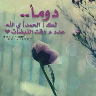 ‏‏سبحان الله عدد خلقه ورضا نفسه وزنة عرشه ومداد كلماته