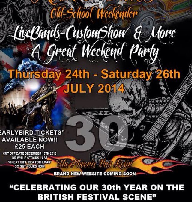 The UK's number 1 rock, blues and bikes festival!