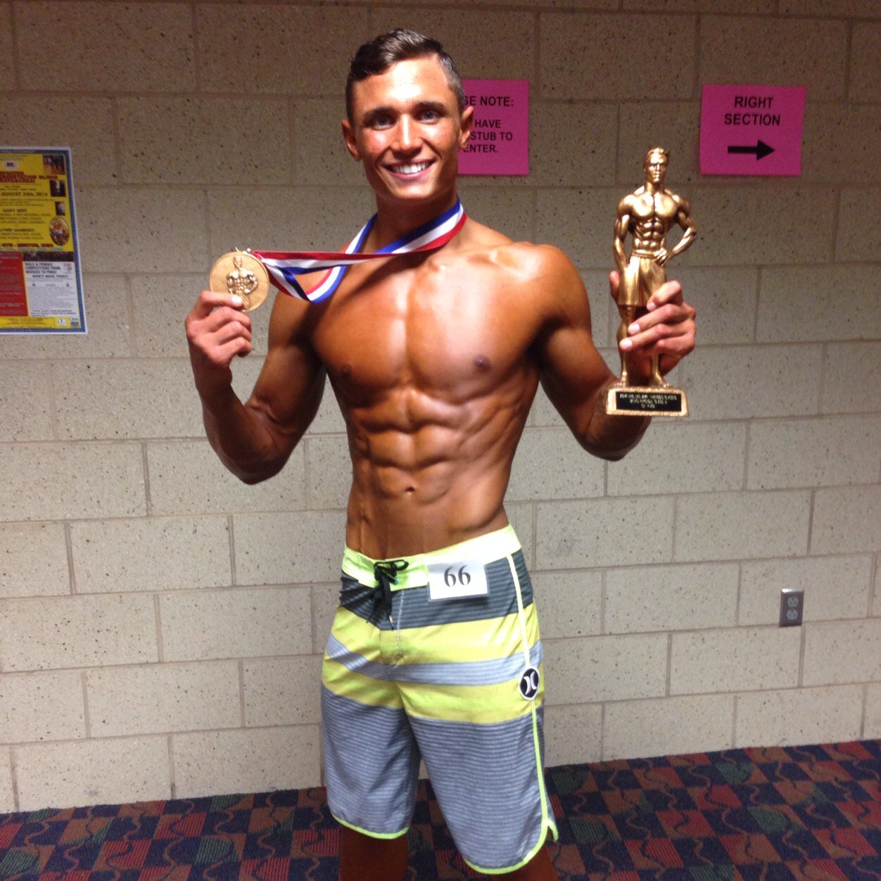 For me life is about continuously being hungry and striving for the best! Fitness is my life the gym is my domain