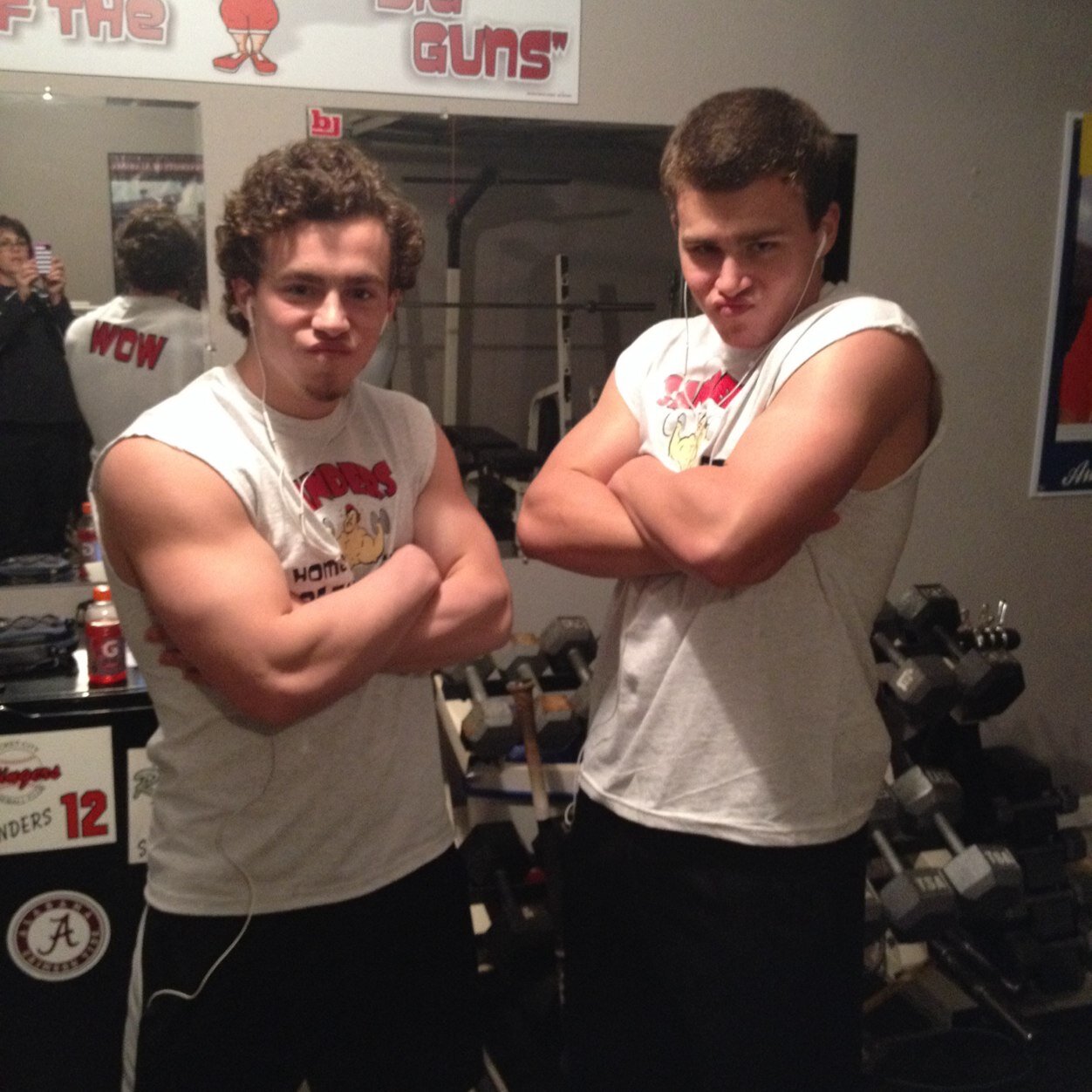 Love my boys Matt and Austin