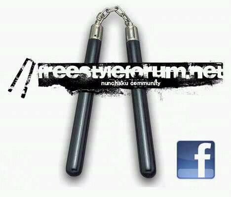 Practicante de nunchaku freestyle