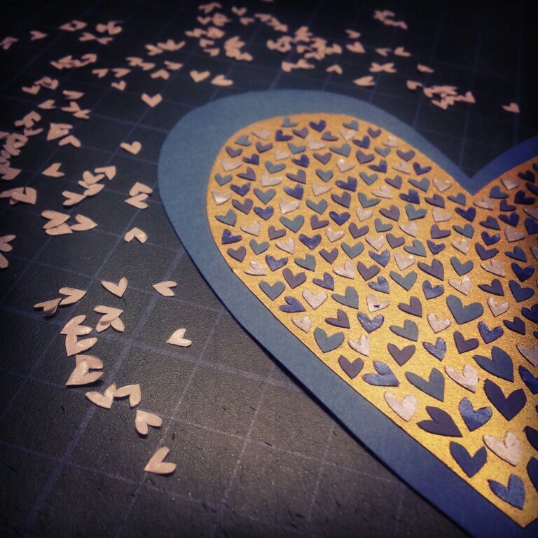 Designing, paper cutting individual :)
Follow on instagram- @handmadebysonal and fb- bespokehandmadecards