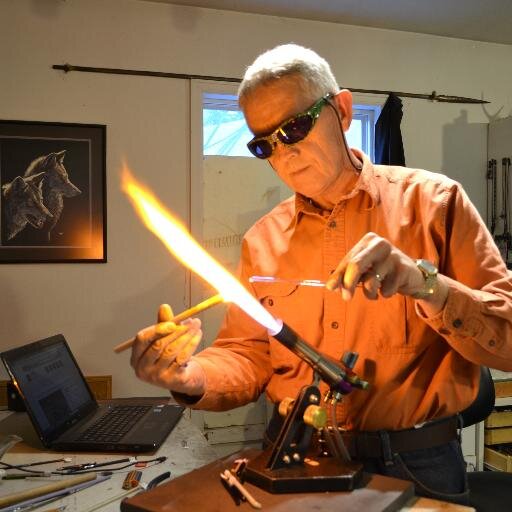 Glassnfire's profile picture. GlASSnFIRE Artist Ron Murphy. With some 50 years behind the torch.  Sea life creations with Sea Turtles and Octopus Pendants.  I change glass to Art with Fire