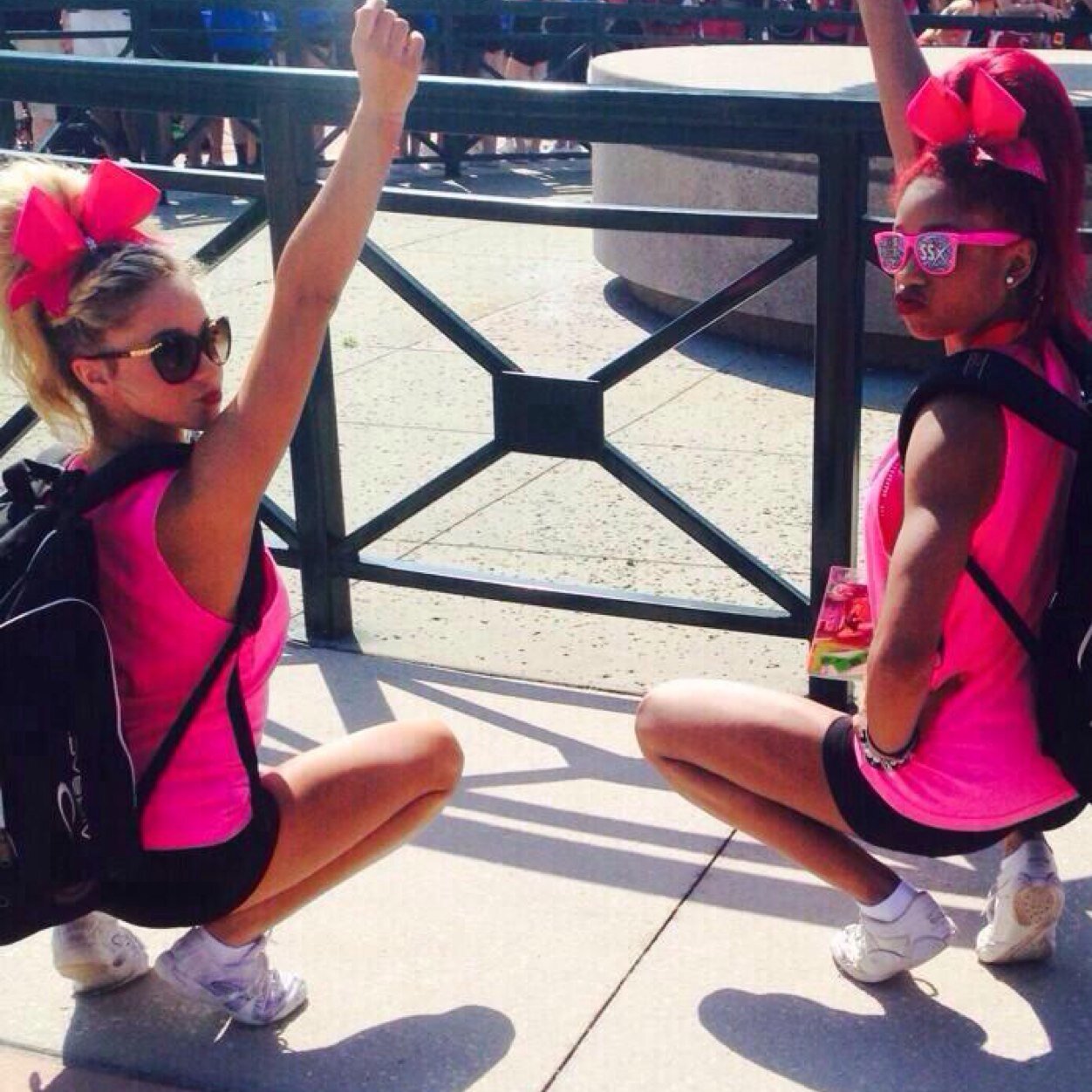 Beyonce of cheerleading | 2 Cheer Besties | one of us is summit champions and NCA Champions