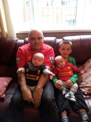 live for my family and liverpool fc; strive to bring up my little livers the liverpool way