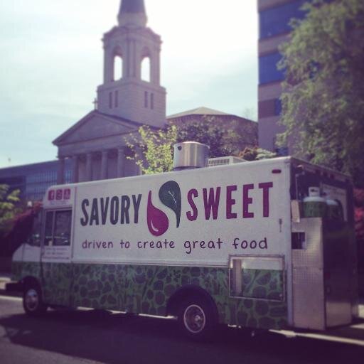 The Savory & Sweet Truck is Knoxville's first Gourmet Food Truck. Our focus is serving fresh, local and seasonal food. We are Driven to create great food.