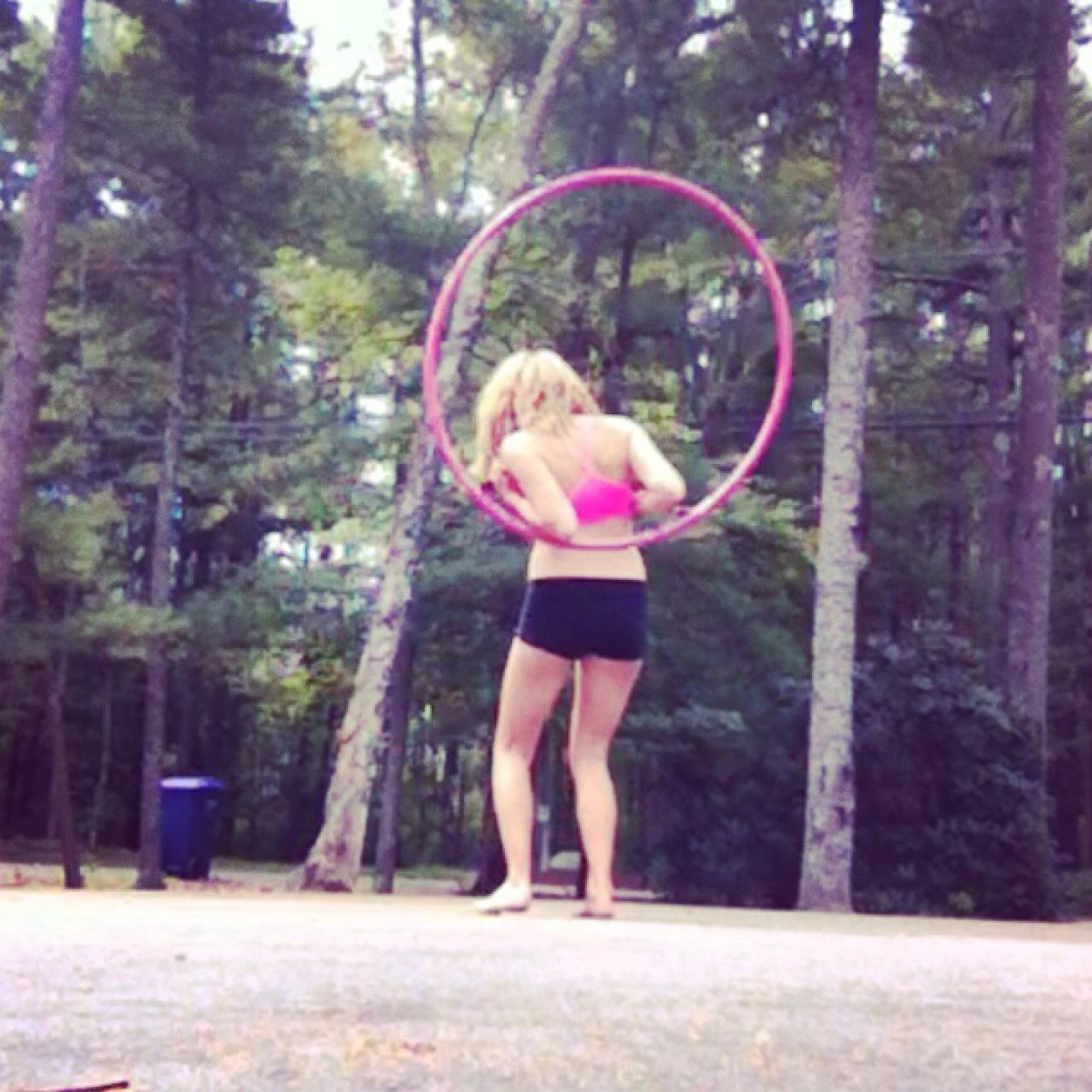 We love hooping and are passionate about making great quality, affordable hoops! All hoops are fully customizable with different tapes and sizes! ✌️⭕️