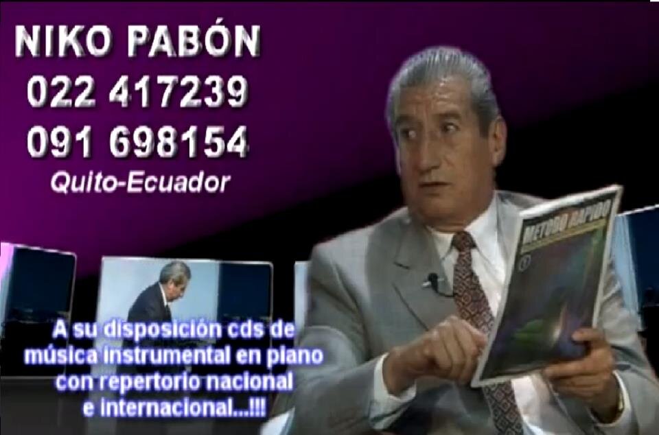 METODO RÁPIDO POR MEDIO DEL SISTEMA LINEAL PARA PIANO, ORGANO, GUITARRA Y FLAUTA.
PEDIDOS: 0991698154