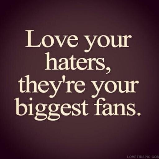 Ya bisa dibilang tempat sharing untuk teman-teman yg lagi emosi. Haters itu baik untuk belajar!