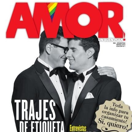 Revistamor's profile picture. Amor, un buen plan! Somos la primera revista de bodas en Argentina orientada al mundo LGBT. ¡Conocenos!  
Un poco más en http://t.co/tZ4W2LHlXT