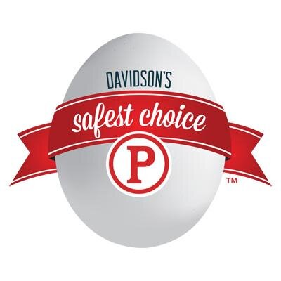 Davidson's™ Eggs are pasteurized in an all-natural, gentle water bath to eliminate the risk of Salmonella. No hormones. No antibiotics. Vegetarian fed hens.