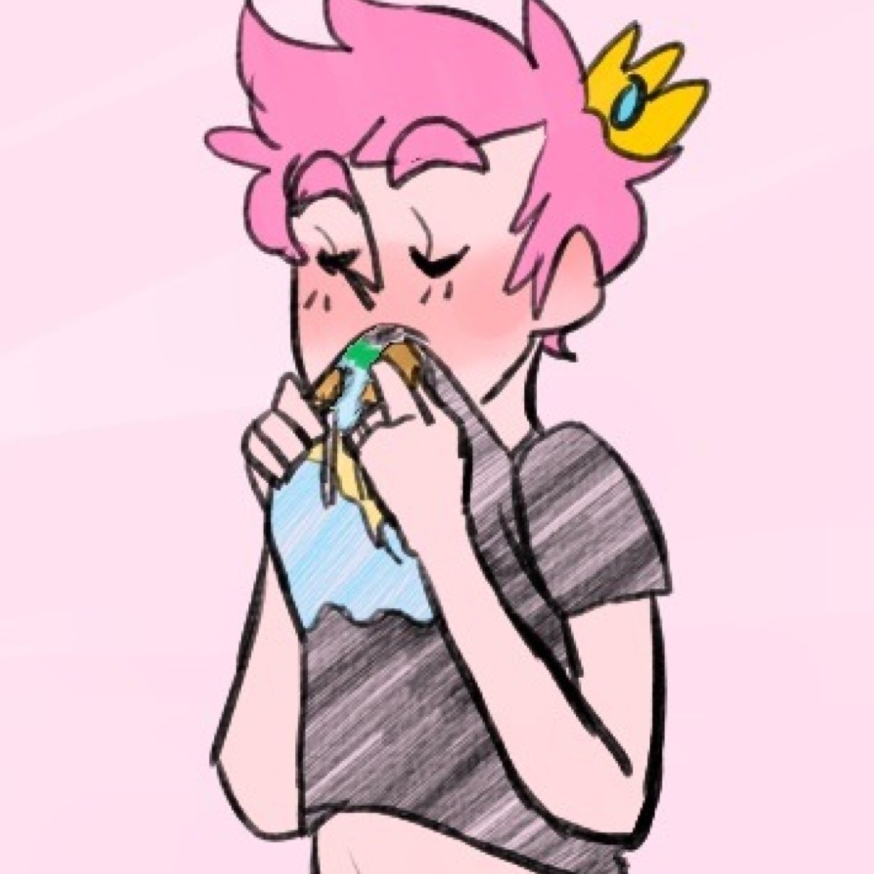 Sweet, sugar; candyman. {Adventure Time parody account}