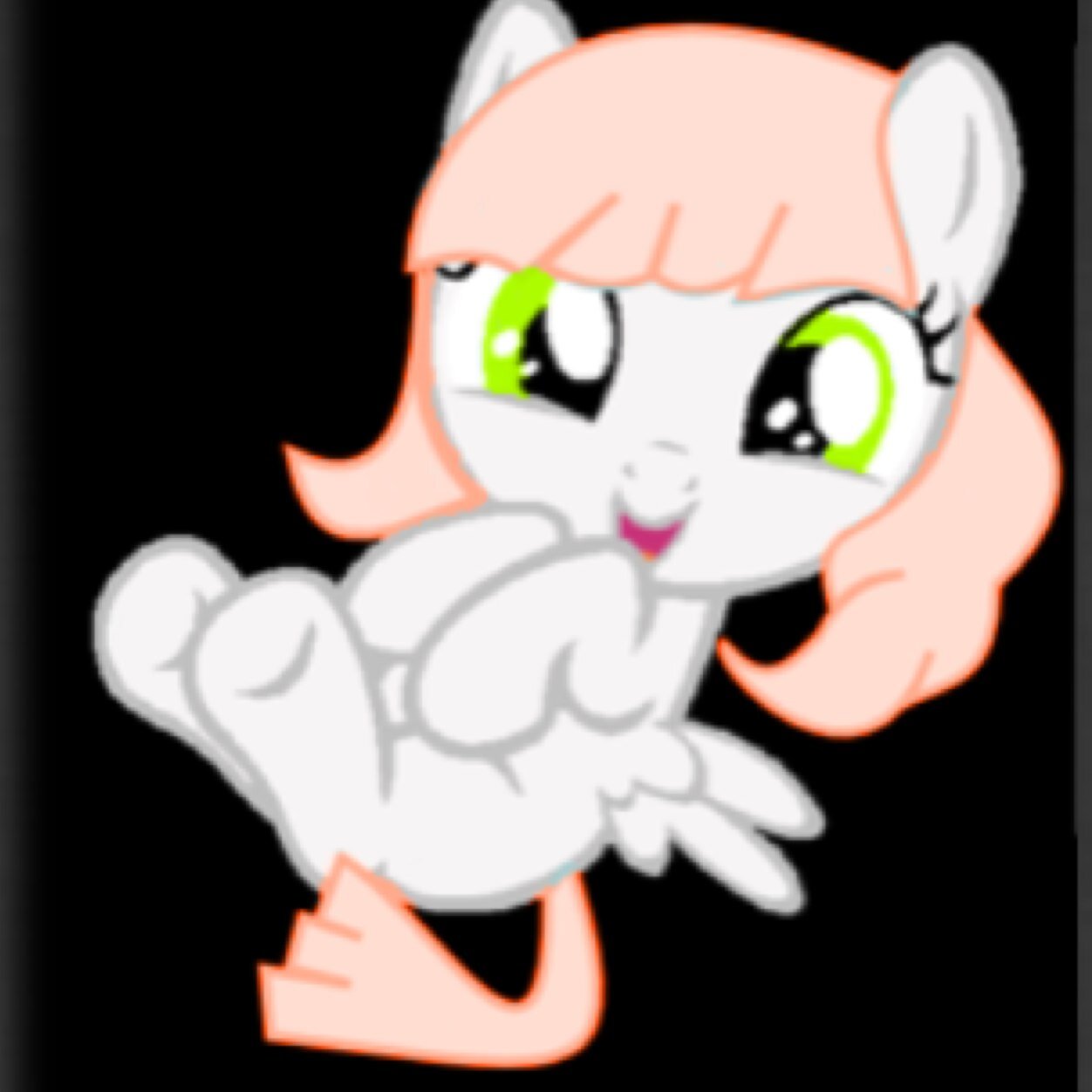 Hello i'm voiletfly (say: vooieletfly) mom : @baby_unicornM dad : @barry_brigh
