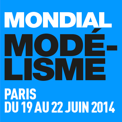 Le salon de tous les modélismes : aéro, naval, auto, ferroviaire, figurines et robotique.
Du 19 au 22 juin 2014 à Paris.
BILLETTERIE : http://t.co/4UJBgrIDjZ
