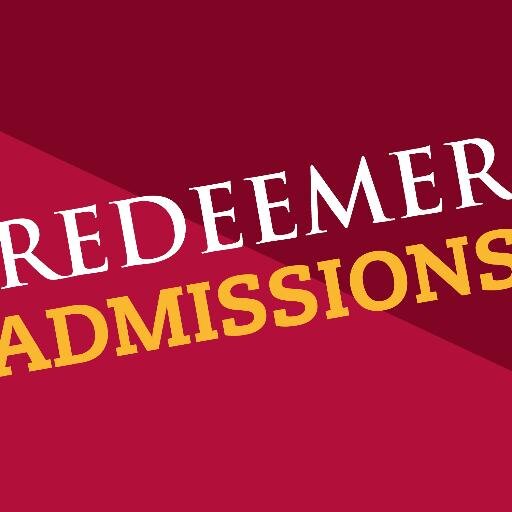 The @RedeemerUC Admissions team. Questions about the application process, important deadlines, or Redeemer's academic programs? You've come to the right place!