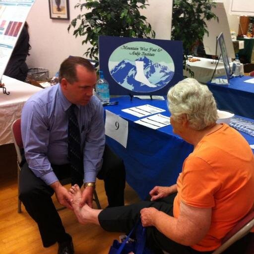 Mountain West Foot & Ankle Institute.  Doctor of Podiatric Medicine.  Father of eleven.  Optimizing what you were born with.