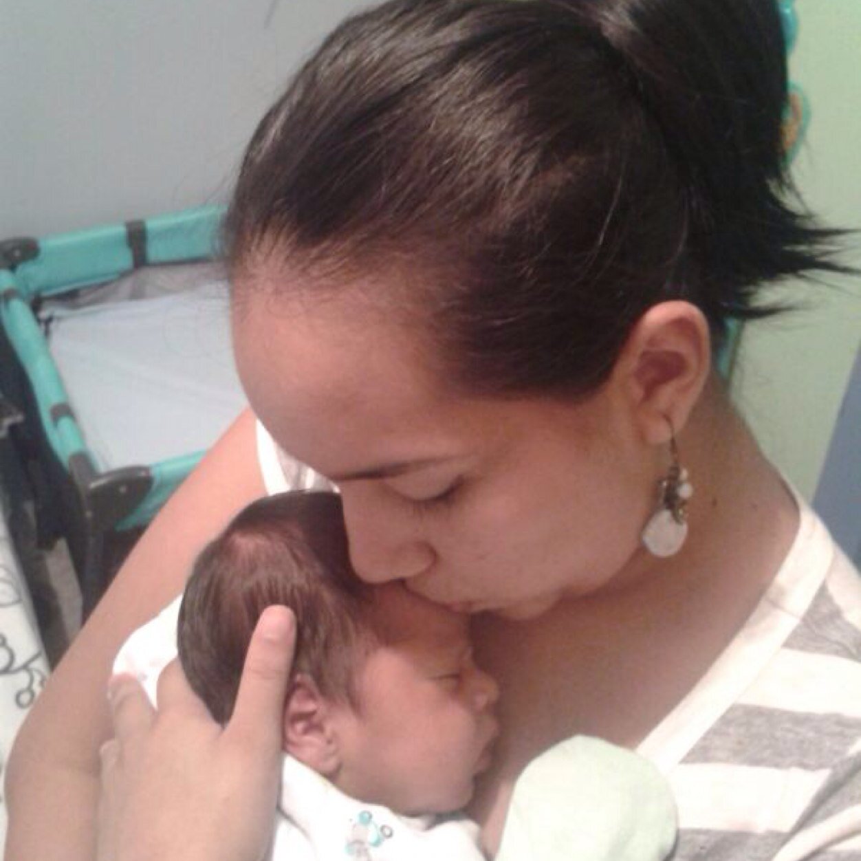 agradecida x las bendiciones que tengo....ser madre mi mayor felicidad
