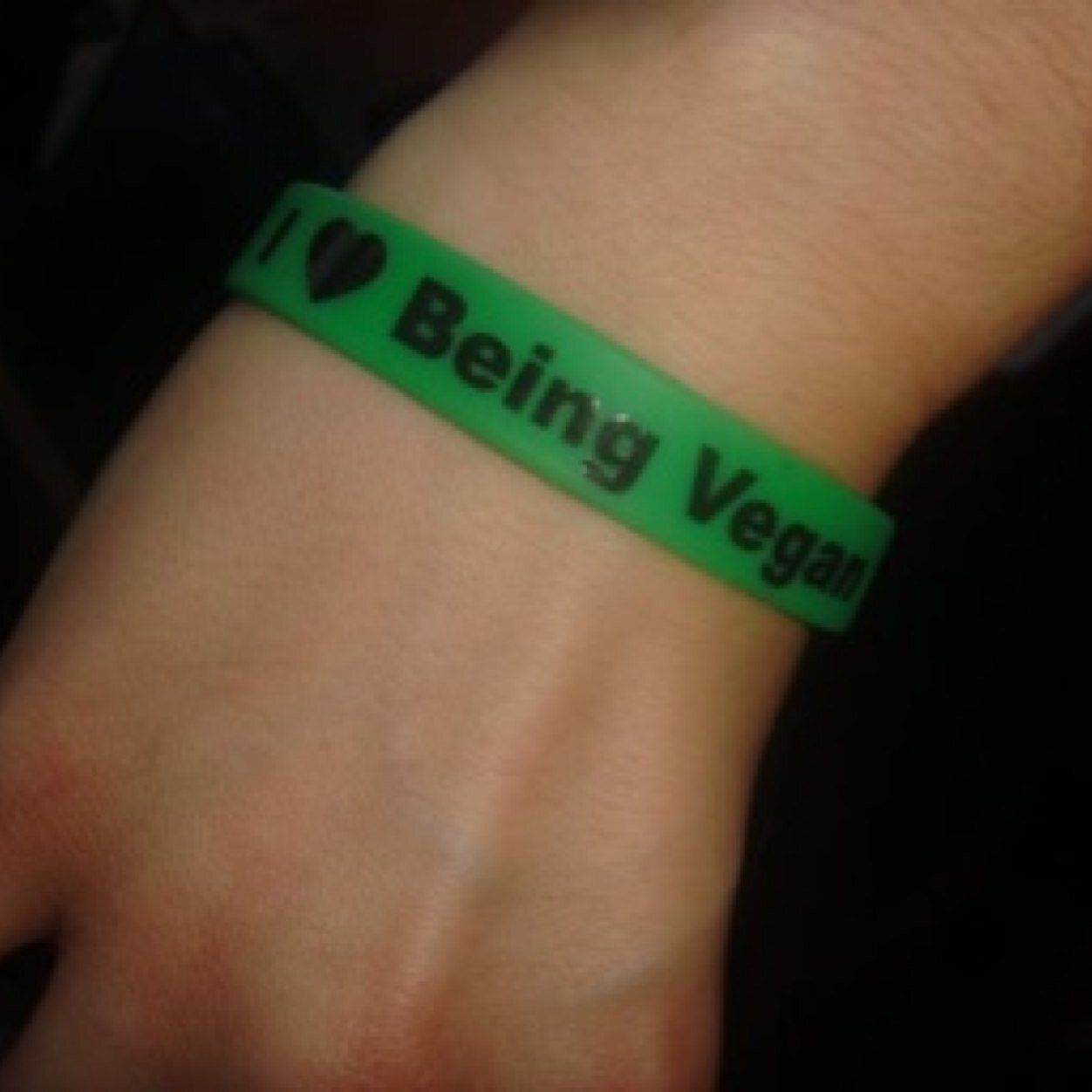 heartbeingvegan's profile picture. I heart being vegan wrist bands are a fundrasing initiative by @aaronscheibner to raise funds to make important films