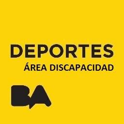 Twitter oficial del Área de Discapacidad, Subsecretaría de Deportes del Gobierno de la Ciudad de Buenos Aires.