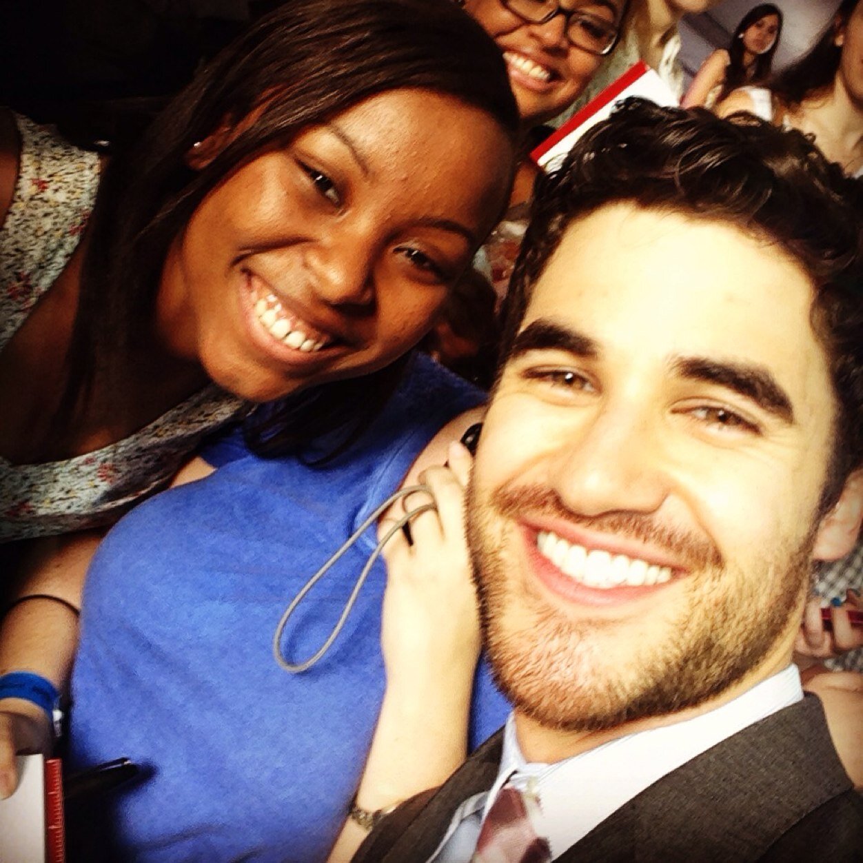 Glee Cast ♥ Amber | Chris | Dianna | Jenna | Darren | Kevin | Naya | Harry. RIP Cory. #LeaStrong. Met Darren 05/12/14. Amber tweeted thrice