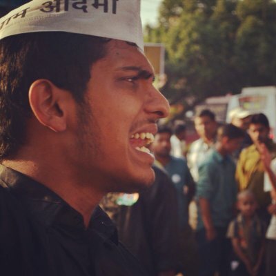 AAP supporter caught up in Modi tsunami