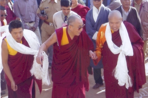 Monastery Opening January 2010 Orissa India Hosted by the Ripa Lineage with His Holiness the Dalai Lama